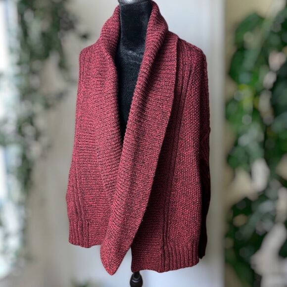 Zadig & Voltaire Merino Wool Shawl Cardigan Size S/XS - Picture 8 of 14